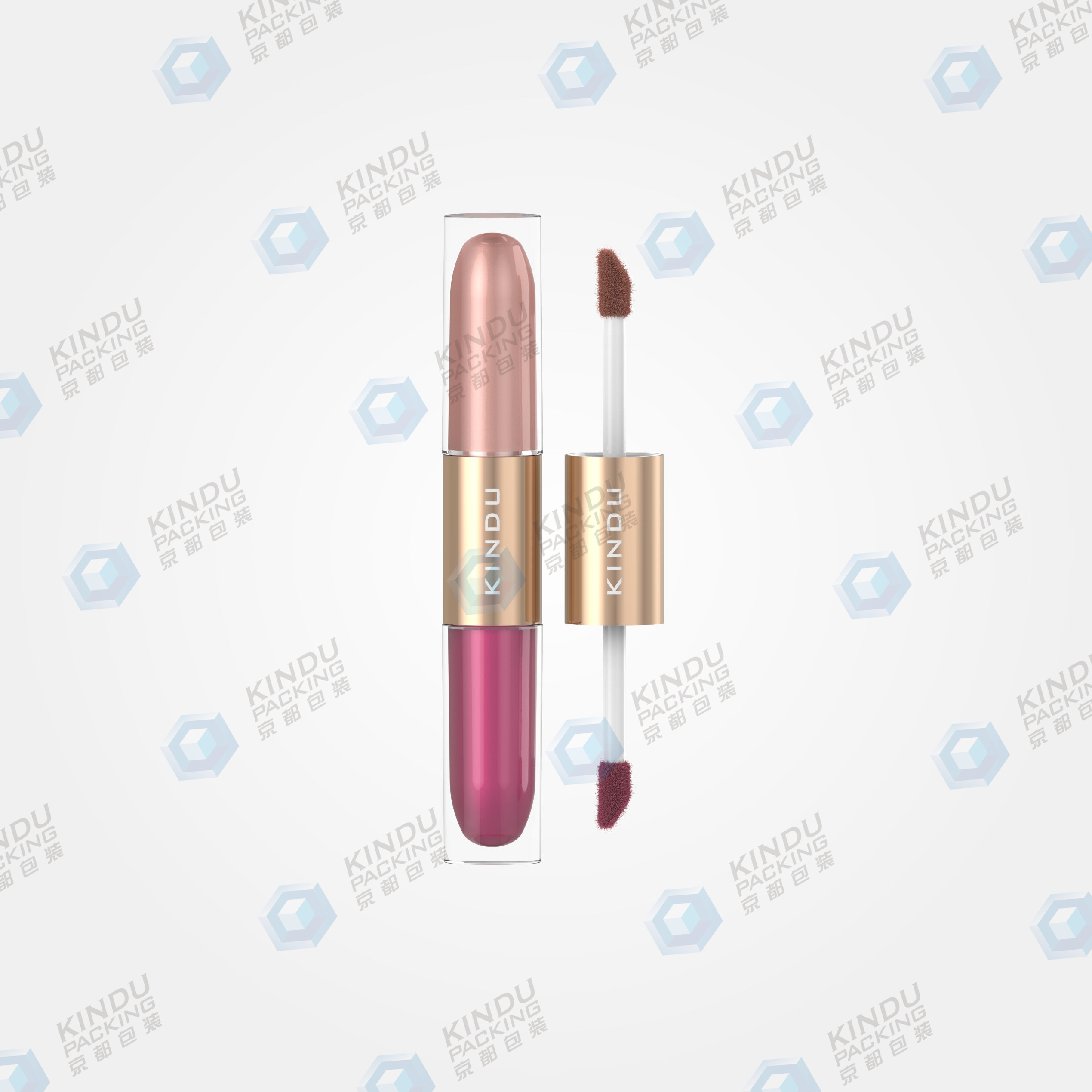 4.5ml Double Ended Lip Gloss Packaging (ZH-J0031)