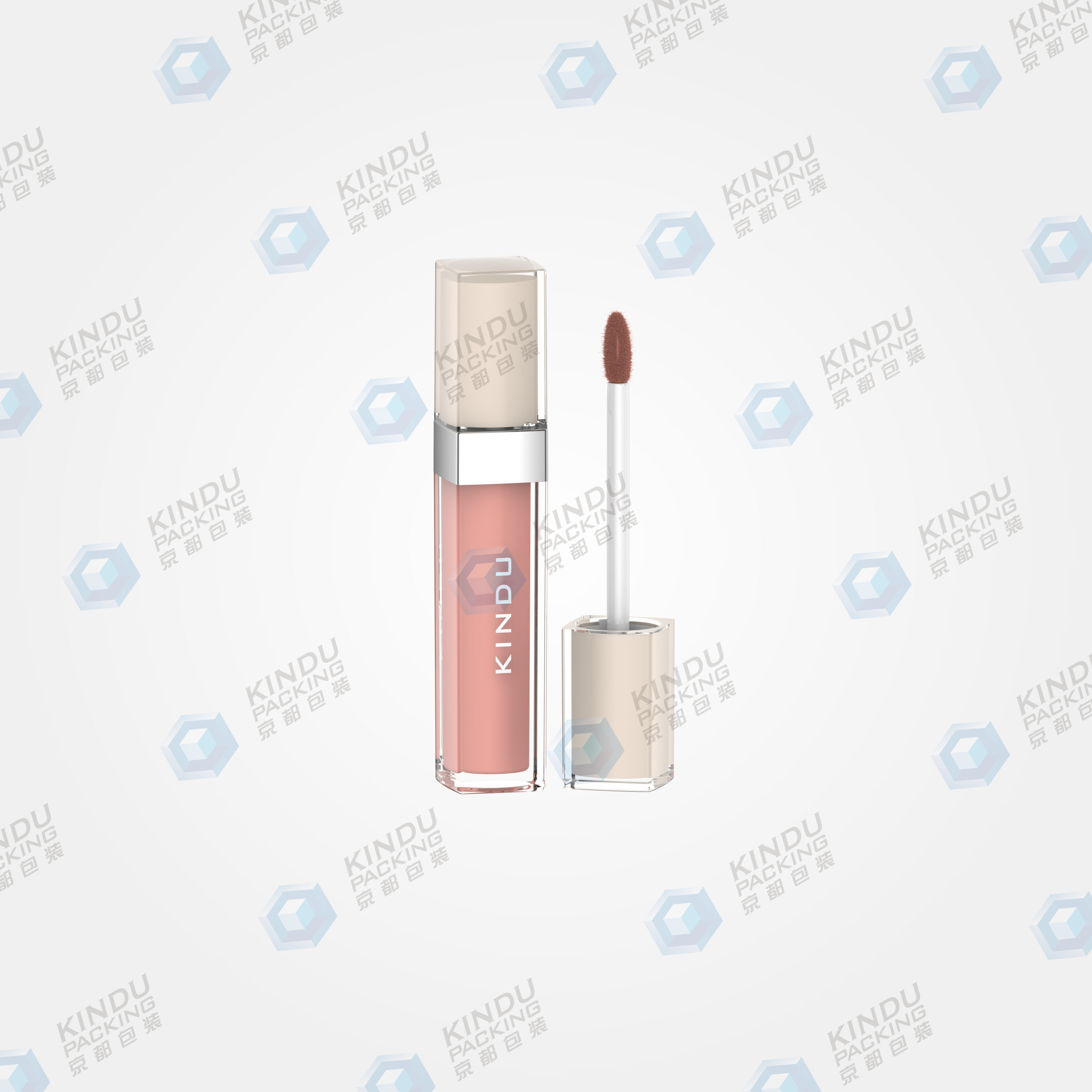 Customized injection color lip gloss pack (ZH-J0345 (PMMA))