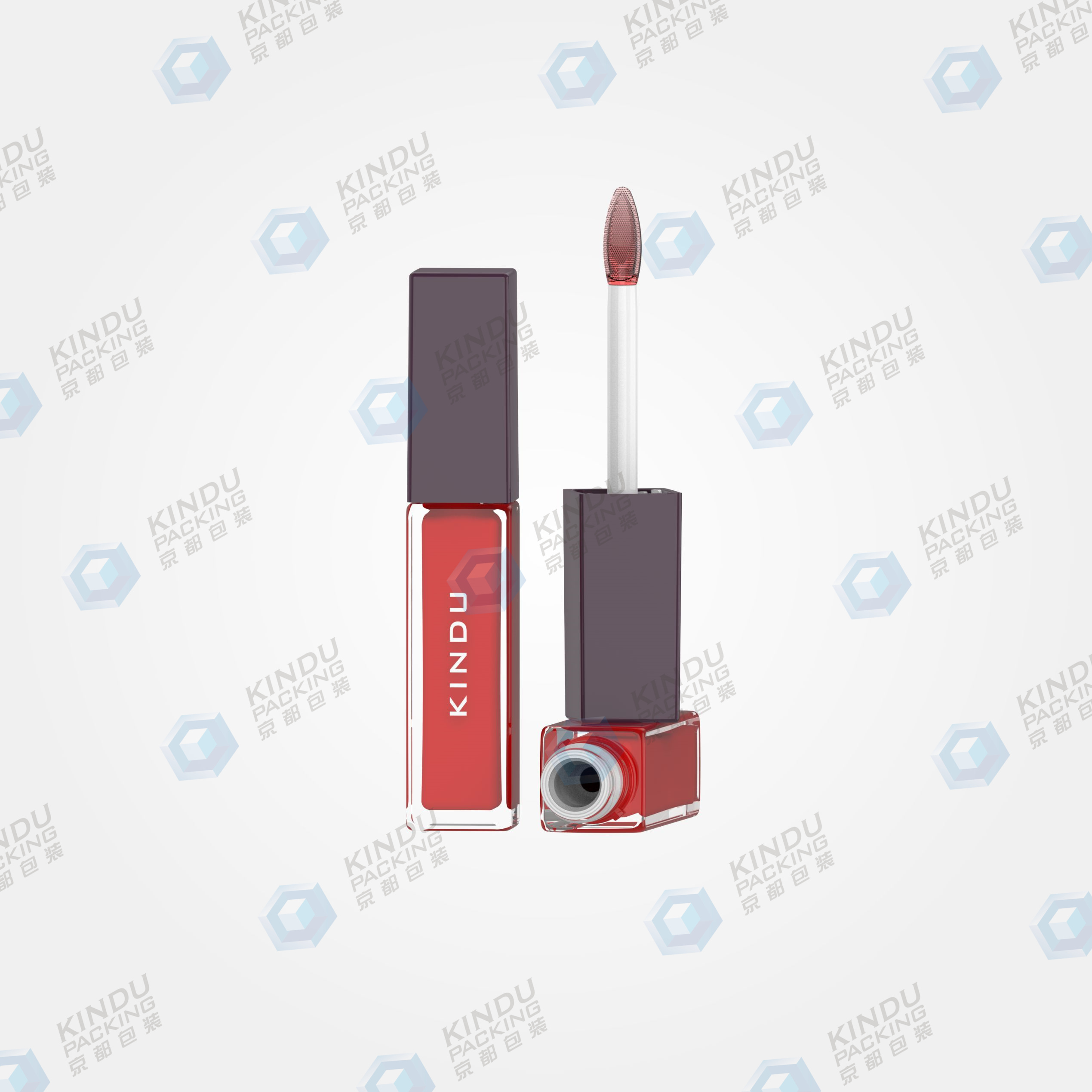 Square lip gloss pack 6.50 ml (ZH-J0517)